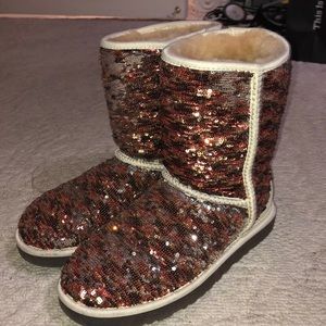 Reversible Sequins Autumn Colored UGGs